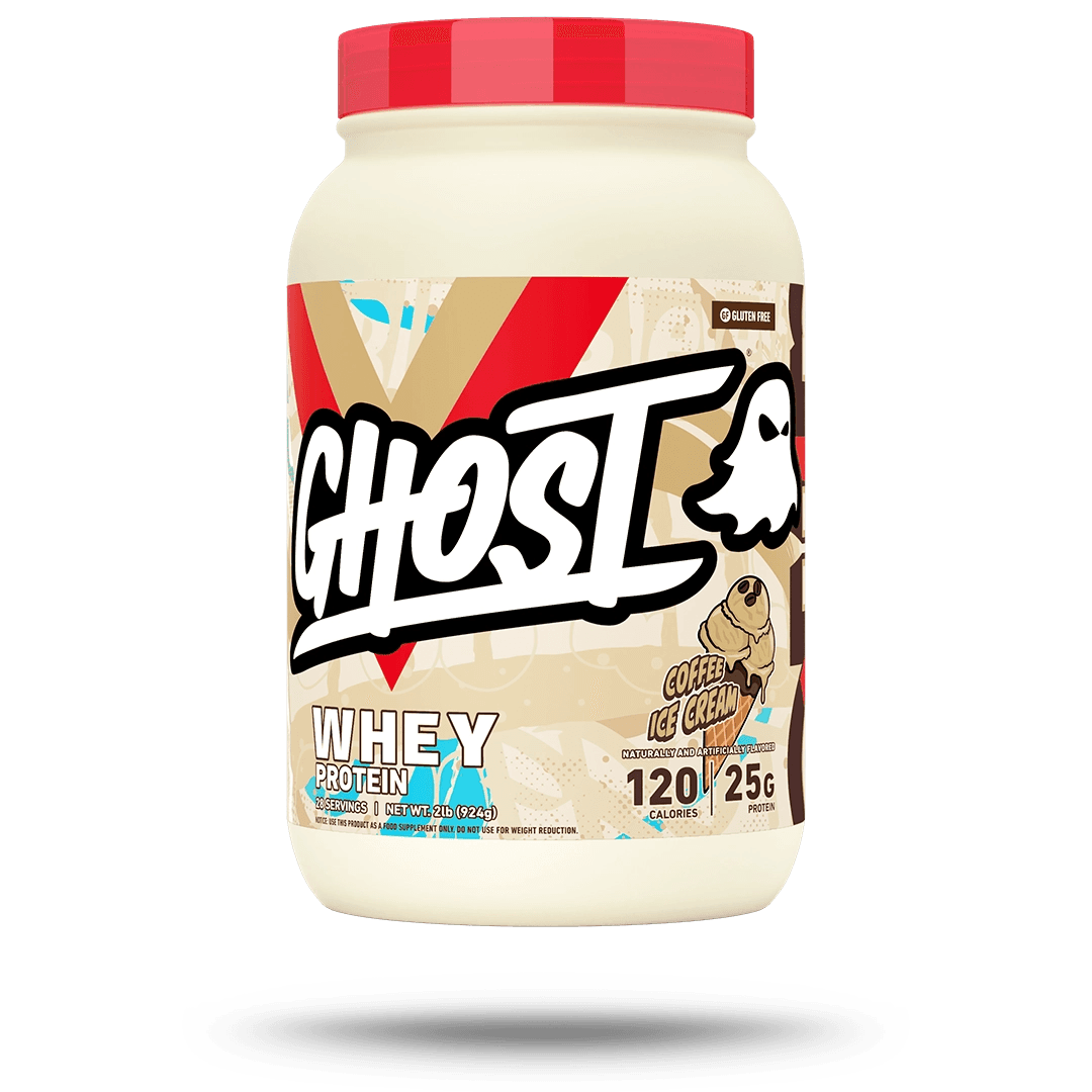 Ghost Whey Protein Powder, Coffee Ice Cream (2 lb)