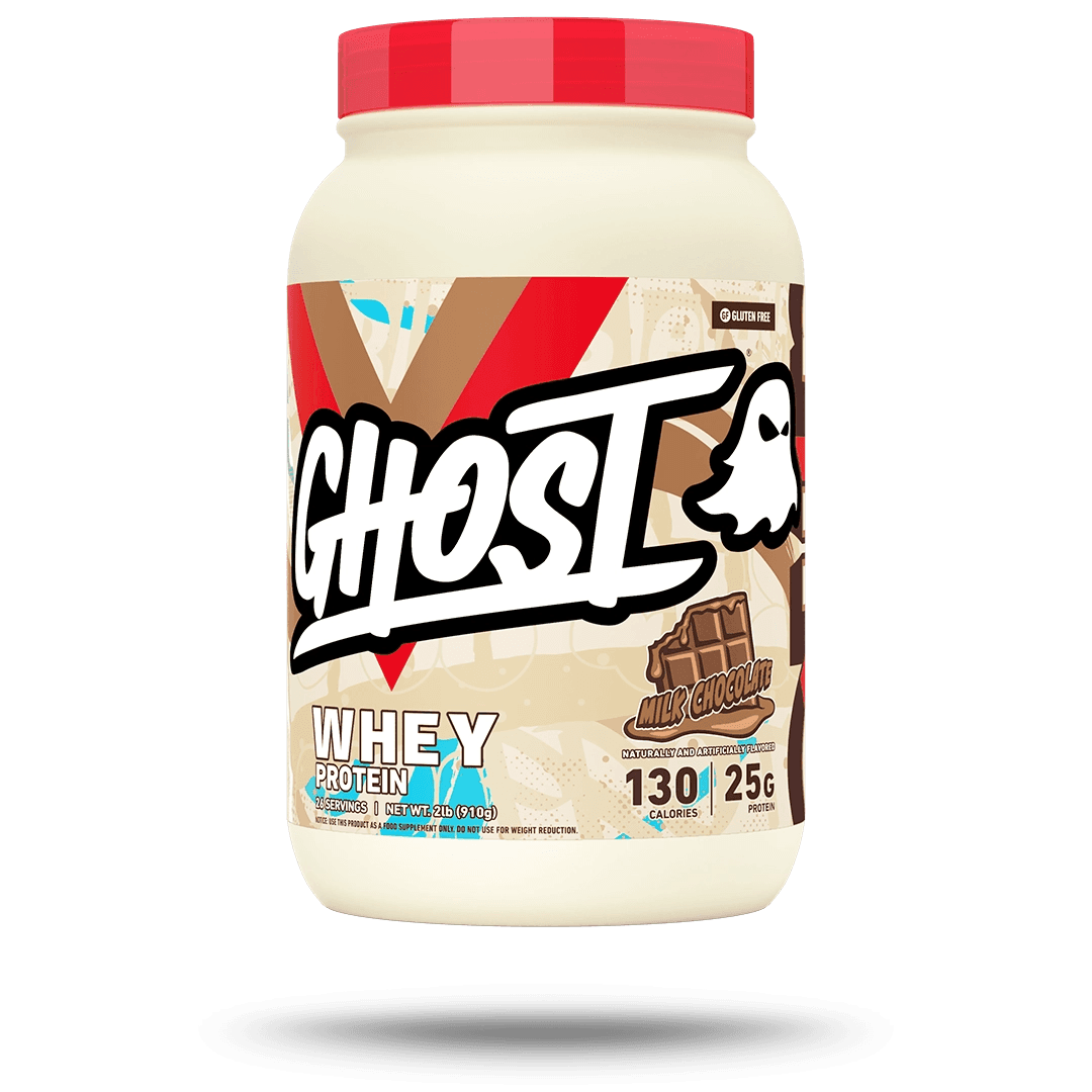 Ghost Whey Protein Powder, Milk Chocolate (2 lb)