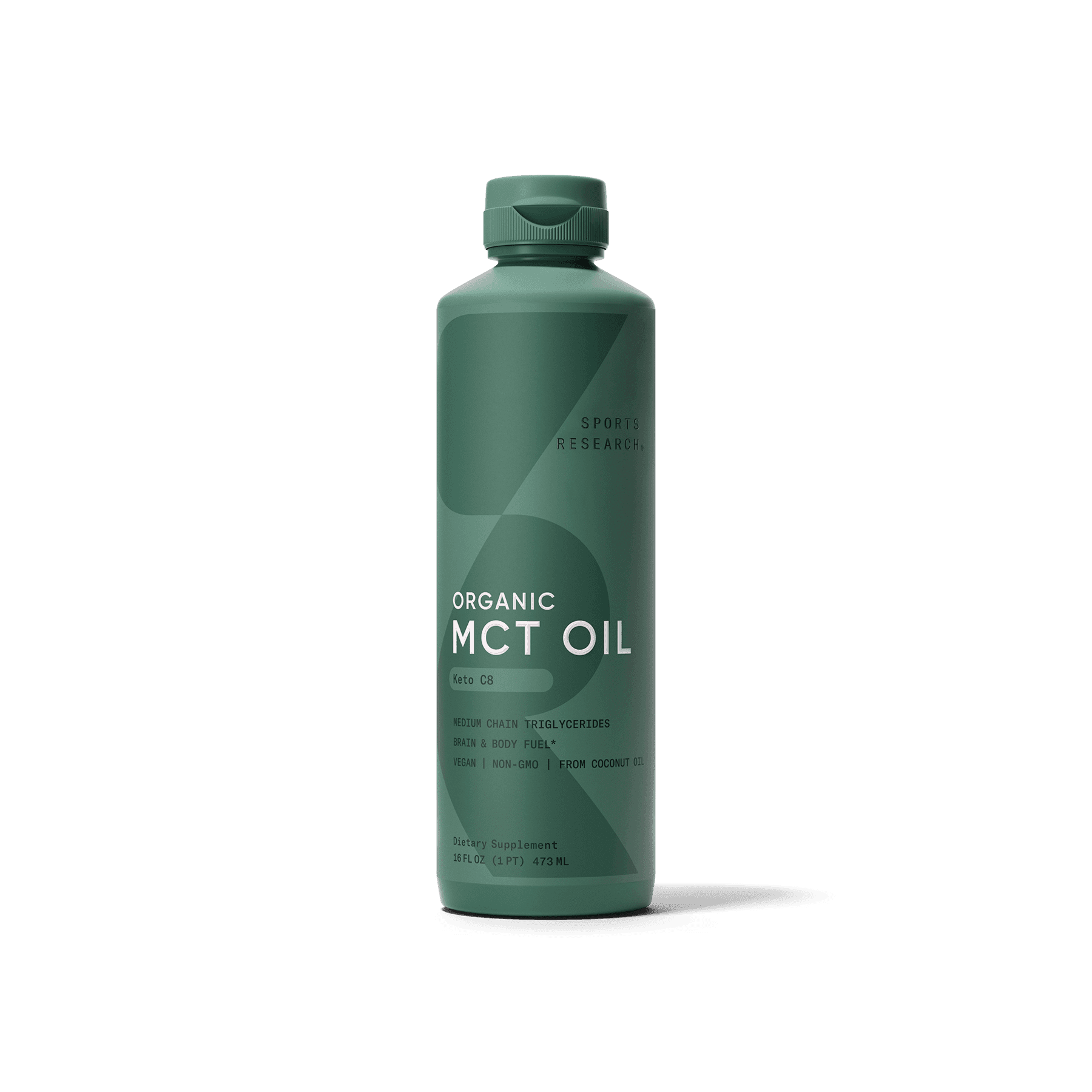MCT C8 Oil Organic (16 oz)