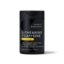 L-Theanine + Caffeine (60 Softgels)