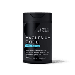 Magnesium Oxide, 420mg (90 Softgels)