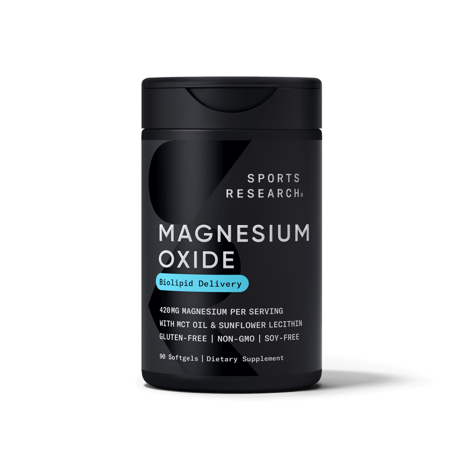 Magnesium Oxide, 420mg (90 Softgels)