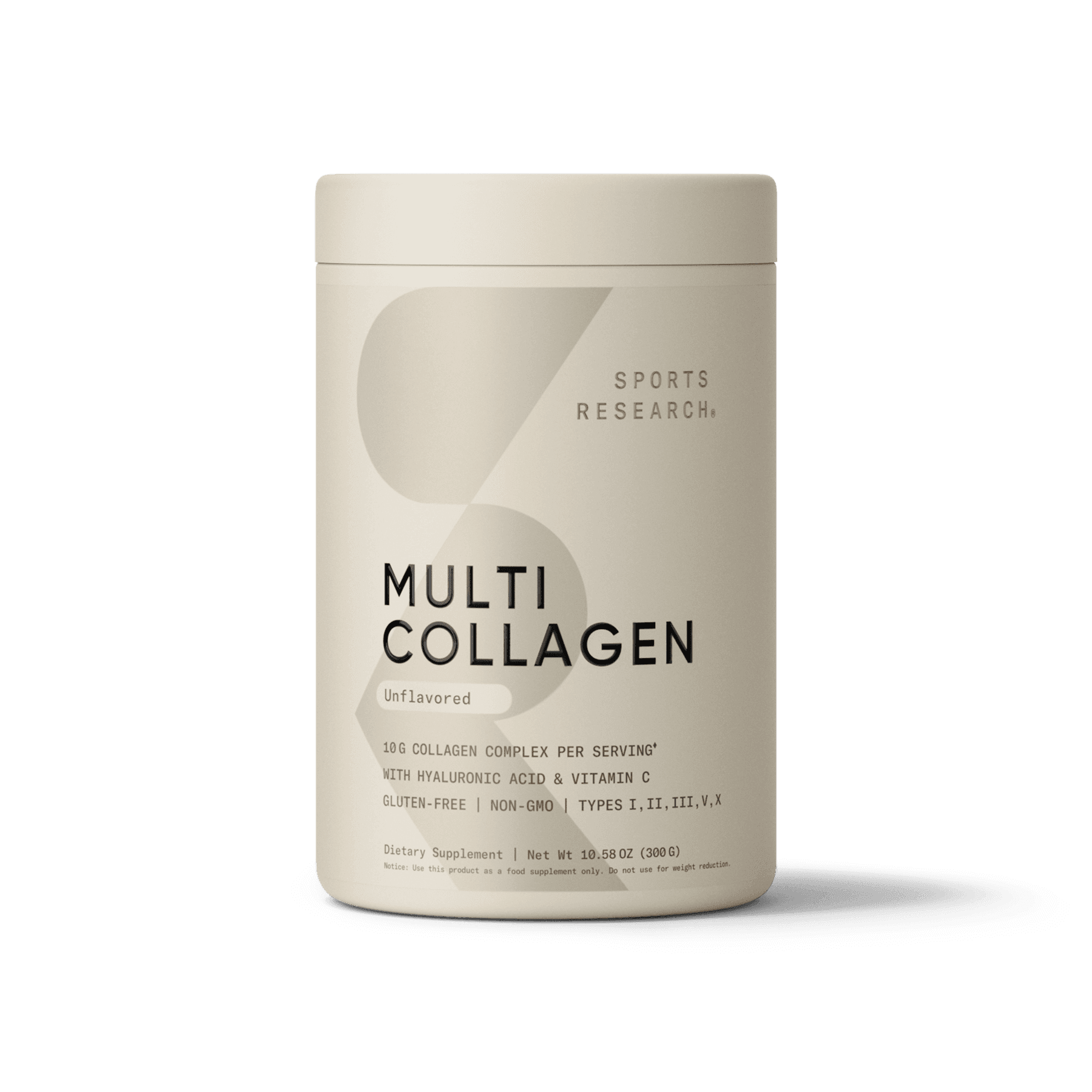 Multi Collagen Powder, 5 Types, Unflavored (10.58 oz)