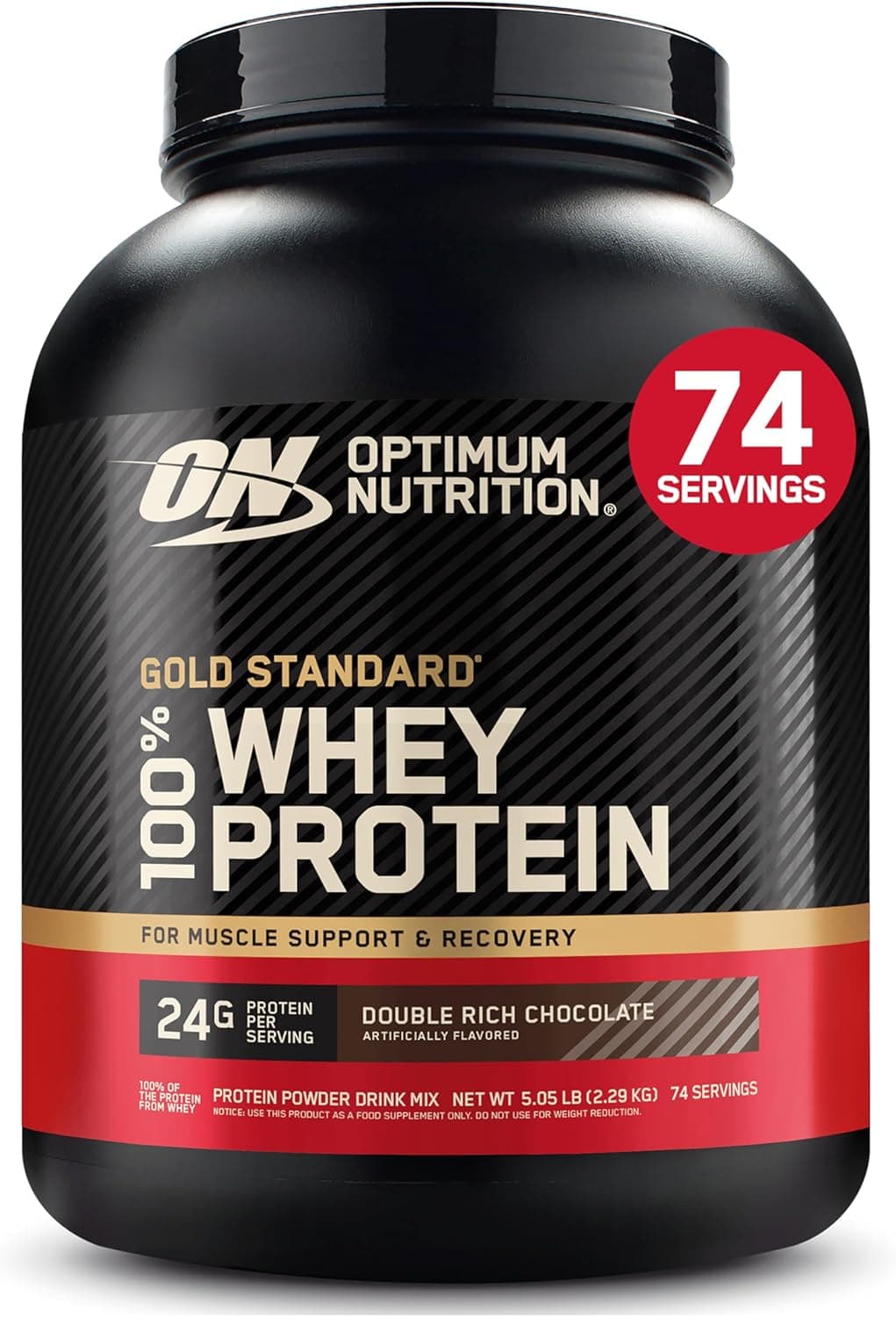 Gold Standard 100% Whey - Double Rich Chocolate (5 lb)