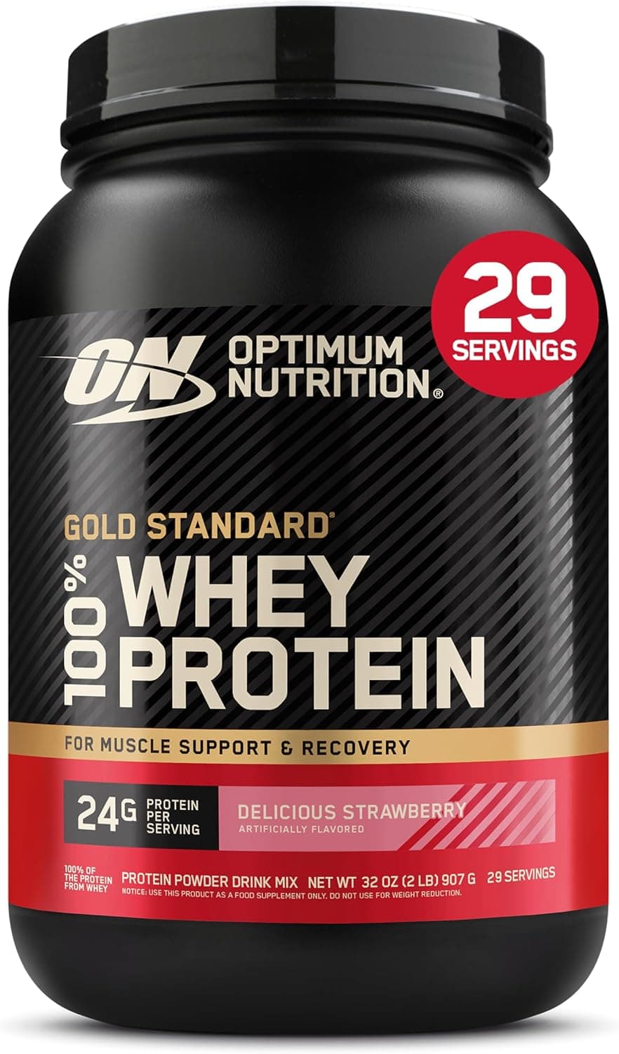 Gold Standard 100% Whey - Delicious Strawberry (2 lb)