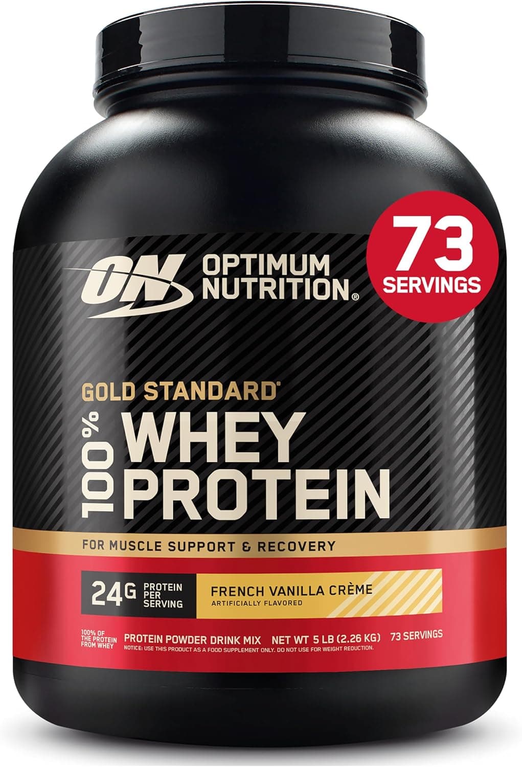 Gold Standard 100% Whey - French Vanilla Crème (5 lb)