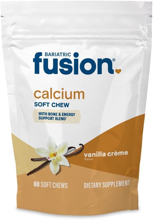 Bariatric Fusion Calcium Citrate Soft Chews, Vanilla (60 Count)