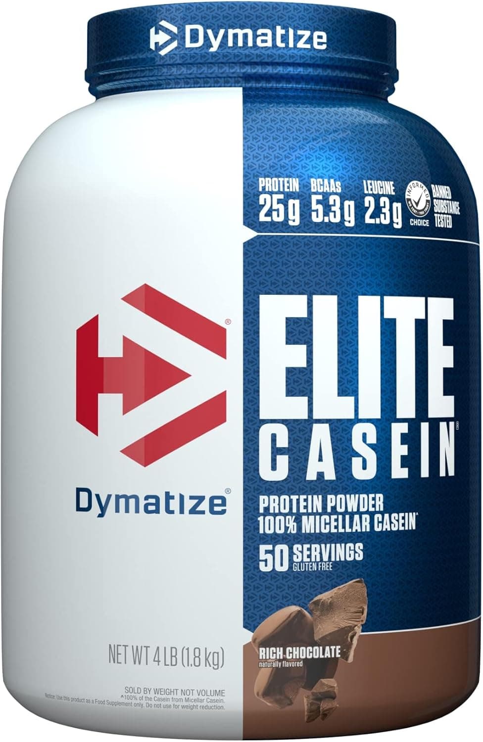 Dymatize Elite Casein, Chocolate (4 lb)