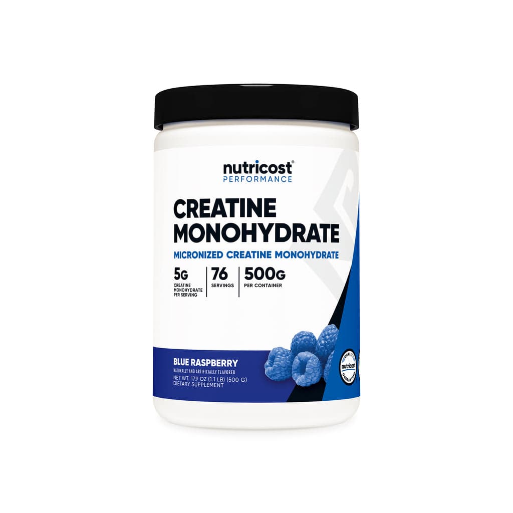 Creatine Monohydrate - Blue Raspberry (500g)