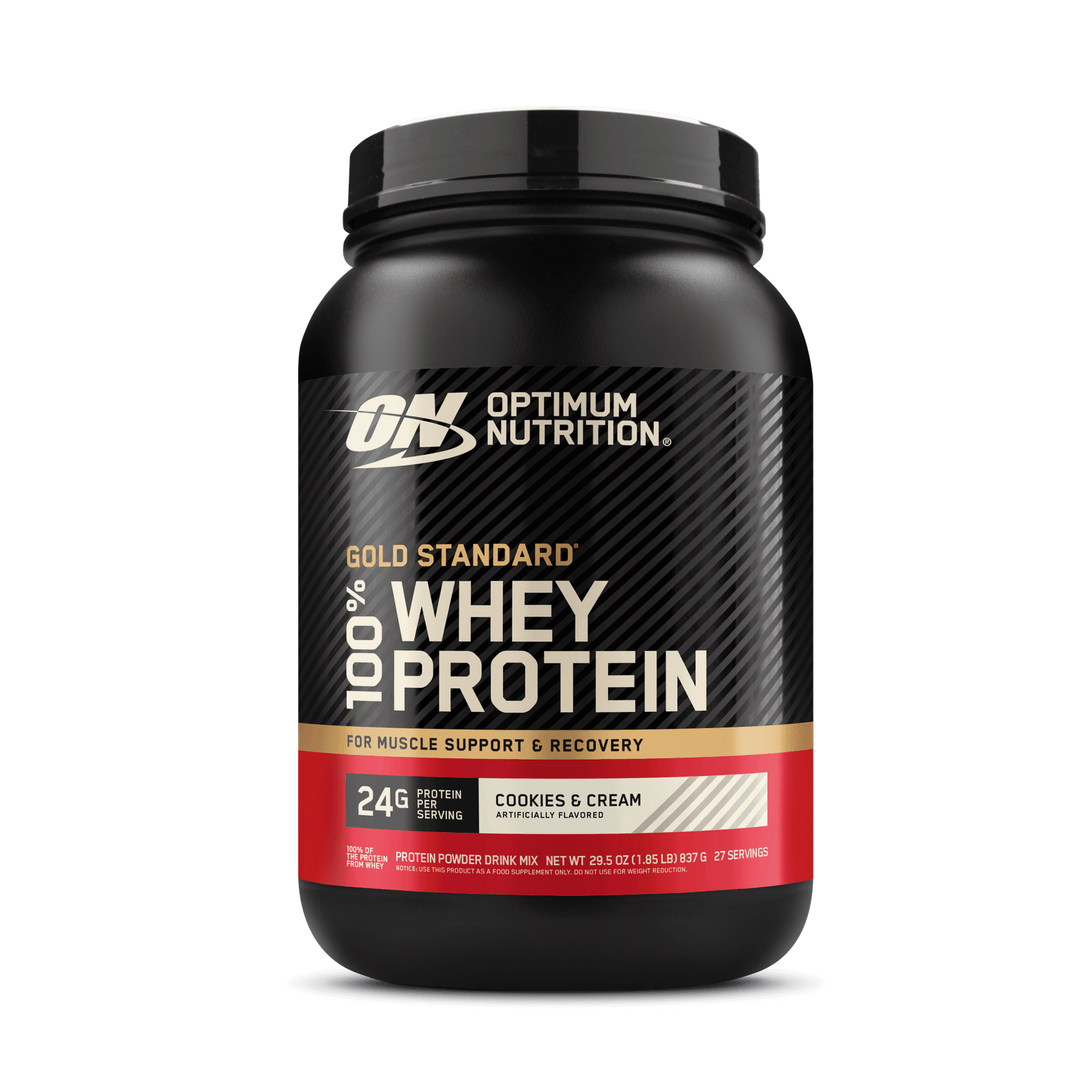 Gold Standard 100% Whey - Cookies & Cream (2 lb)
