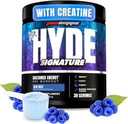 Mr. Hyde Signature Pre-Workout, Blue Razz (30 Servings)