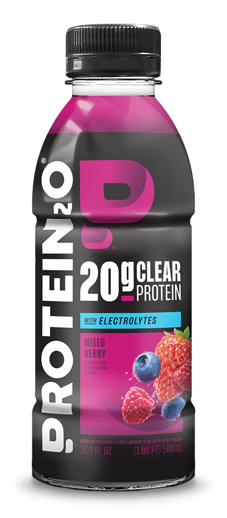 Protein2o Whey Protein Isolate Hydration Drink, Mixed Berry (16.9 oz, 12-Pack)