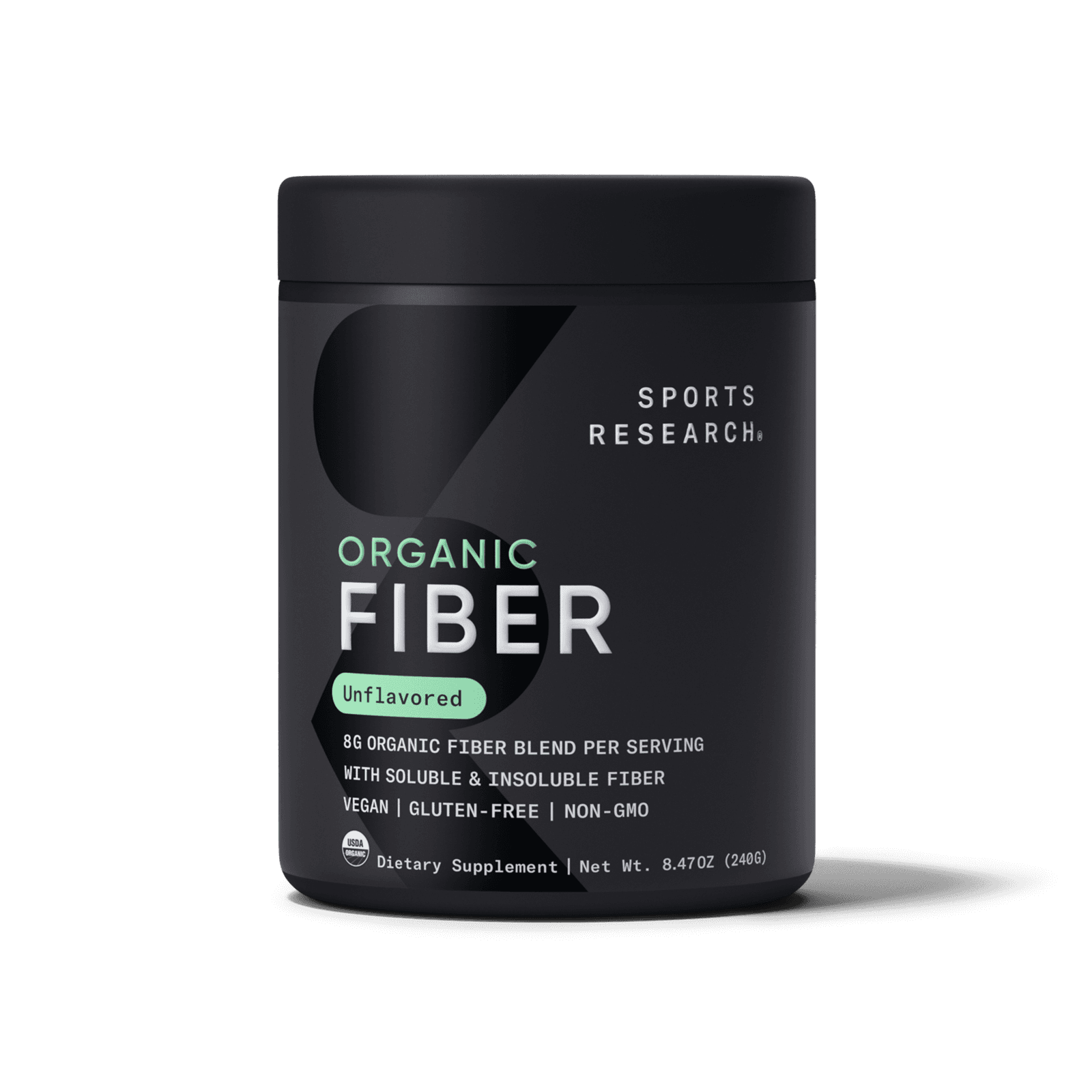 Organic Fiber, Unflavored (8.47 oz)