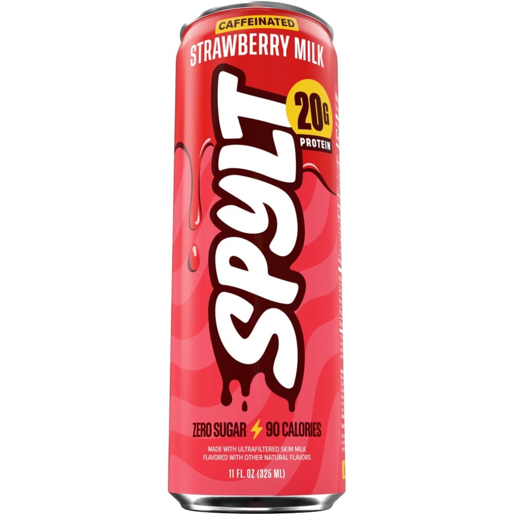 Spylt High Protein Milk, Strawberry (12 Pack)