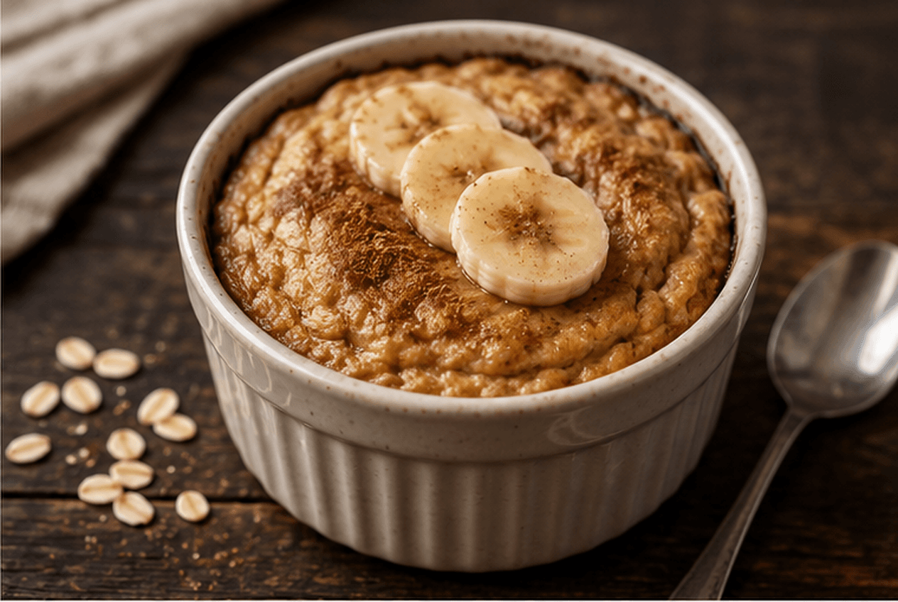 Finished Protein Baked Oats