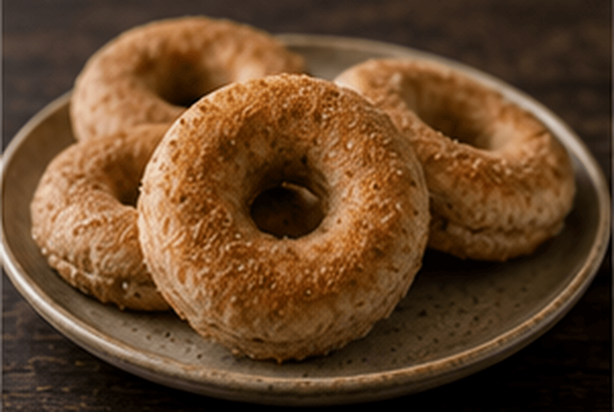 Finished Baked Protein Donuts