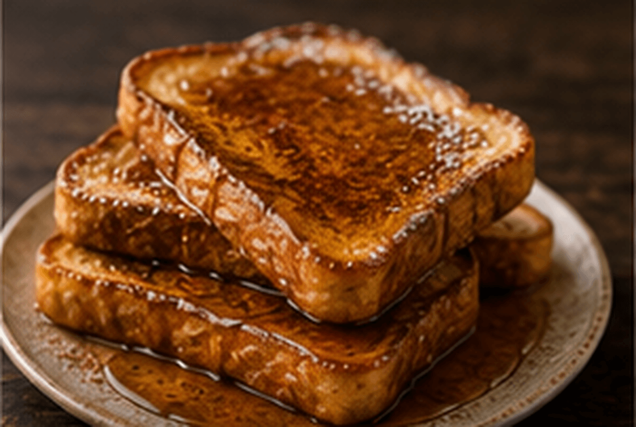 Finished Protein French Toast