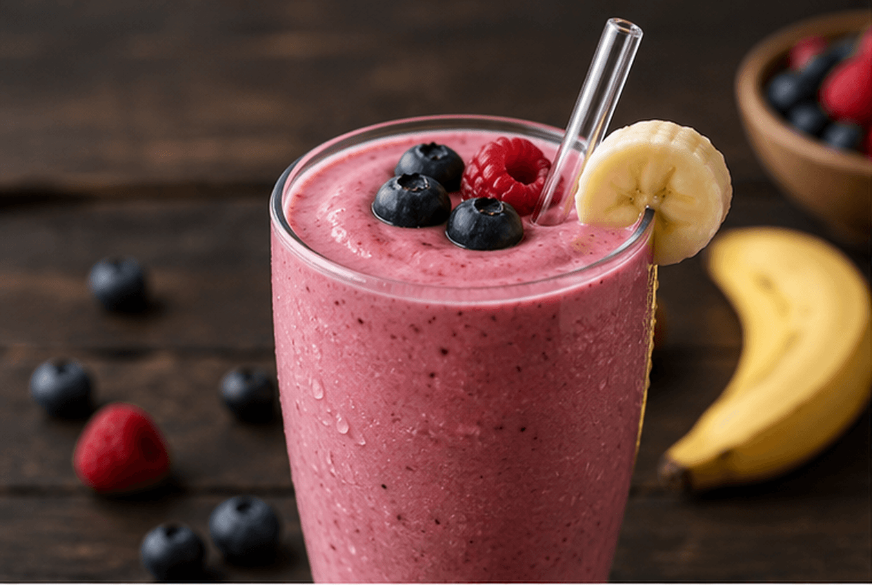 Finished Protein Smoothie
