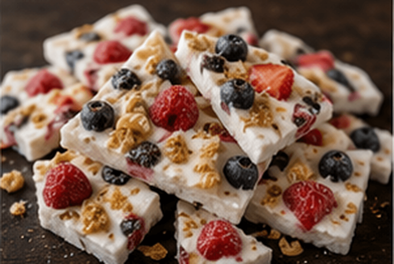 Finished Protein Yogurt Bark